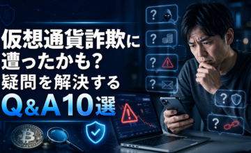 仮想通貨詐欺に遭ったかも？疑問を解決するQ&A10選