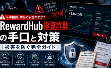 RewardHub投資詐欺の手口と対策｜被害を防ぐ完全ガイド