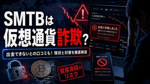 SMTBは仮想通貨詐欺？出金できない口コミと対策を徹底解説